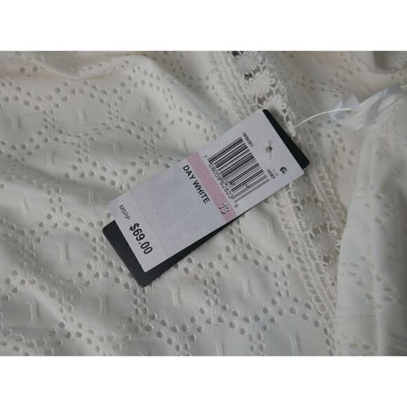 CITY STUDIO Juniors' Eyelet Knit Tiered Dress Size 13 - Picture 7 of 9